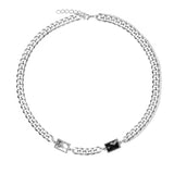 MODEFREAKのバイカラービジューネックレス mf2817の画像