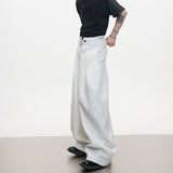 MODEFREAKのウエストデザインモードスラックス mf3385の画像