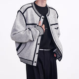 MODEFREAKのモノトーンバイカラーカーディガン mf3500の画像