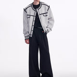 MODEFREAKのモノトーンバイカラーカーディガン mf3500の画像