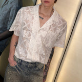 MODEFREAKのサマーモードレースシャツ mf3279の画像