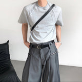 MODEFREAKのスタイリッシュシルエッモードTシャツ mf3448の画像