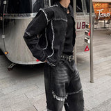 MODEFREAKの【12.6新作】フリンジモードデニムセットアップ mf3063の画像