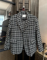 soldout 트위드 베스트 재킷 세트 mf3020