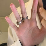 MODEFREAKのブラックストーンリング mf2815の画像