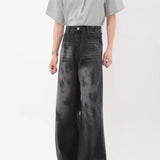 MODEFREAKのウォッシュドダメージデニムパンツ mf3369の画像