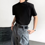 MODEFREAKのスタイリッシュシルエッモードTシャツ mf3448の画像