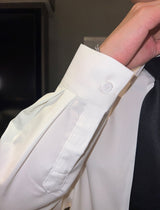 MODEFREAKのネクタイモードモノトーンシャツ mf2923の画像