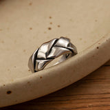 MODEFREAKのニットシルバーリング mf2991の画像