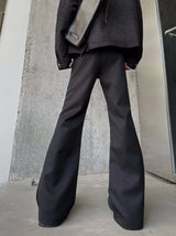 MODEFREAKのプリーツレイヤーフレアパンツ mf3169の画像