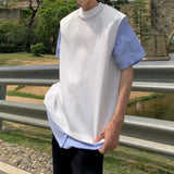 MODEFREAKのツーピースシャツデザイントップス mf3361の画像