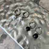 MODEFREAKのパールフープリングイヤリング mf3338の画像