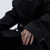 MODEFREAKのシルバーアイコンモードリング mf3348の画像