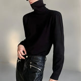 MODEFREAKのハイネックモノトーンニット mf3023の画像