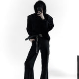 【8.23 신작】실버 스냅 모드 루즈 셔츠 mf2844