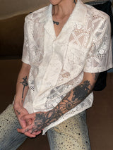 MODEFREAKのサマーモードレースシャツ mf3279の画像