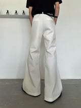 MODEFREAKのプリーツレイヤーフレアパンツ mf3169の画像