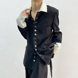 MODEFREAKのクラシカルバイカラージャケット mf2769の画像