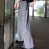 MODEFREAKのベルトデザインハイウエストスラックス mf3452の画像