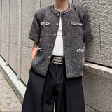 MODEFREAKのパールモードツイードサマージャケット mf3399の画像