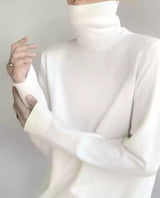 MODEFREAKのハイネックモノトーンニット mf3023の画像