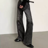 MODEFREAKのモードシルエットデニムパンツ mf3488の画像