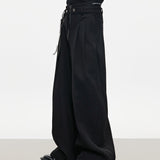 MODEFREAKのウエストデザインモードスラックス mf3385の画像