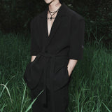 MODEFREAKのウエストベルトサマージャケット mf3346の画像