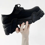 MODEFREAKのスタイリッシュレザースニーカー mf2737の画像