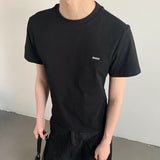 MODEFREAKのシンプルロゴハイネックスリムTシャツ mf3417の画像