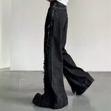 MODEFREAKのモードフリンジフレアデニムパンツ mf3432の画像