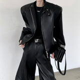 ラグジュアリーモードレザージャケット mf3507