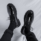 MODEFREAKのコリアンエナメルダッドシューズ mf2526の画像