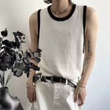 MODEFREAKのモノトーンバイカラーノースリーブトップス mf3341の画像