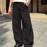 MODEFREAKのプリーツデザインドレープスラックス mf3352の画像