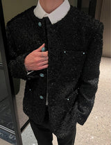 MODEFREAKのツイードモードクラシカルジャケット mf2922の画像