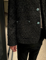 MODEFREAKのツイードモードクラシカルジャケット mf2922の画像