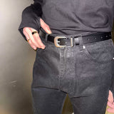 MODEFREAKのフレアダメージモードデニムパンツ mf3372の画像