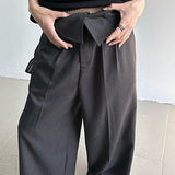 MODEFREAKのハイウエストドレープコリアンスラックス mf3339の画像