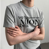 MODEFREAKのコリアンロゴハイネックTシャツ mf3292の画像