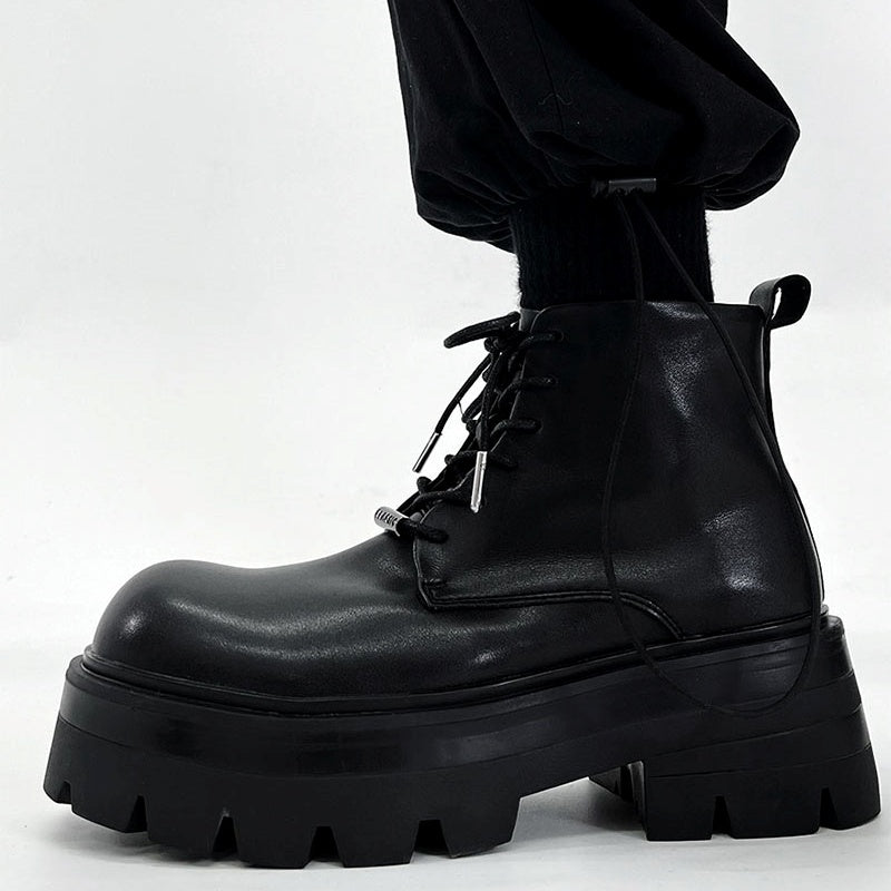 MODEFREAKのレースアップレザーシューズ mf2698の画像