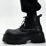 MODEFREAKのレースアップレザーシューズ mf2698の画像