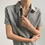 MODEFREAKのモードTシャツテクスチャーカラートップス mf3258の画像