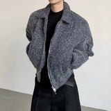 MODEFREAKのルーズコリアンジップアップニット mf3117の画像