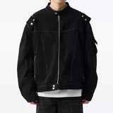 MODEFREAKのデニムモードコリアンジャケット mf3288の画像