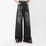 MODEFREAKのウォッシュドダメージデニムパンツ mf3369の画像