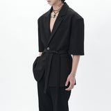 MODEFREAKのウエストベルトサマージャケット mf3346の画像