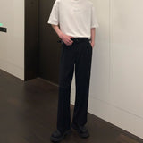 MODEFREAKのサイドベルトデザインスラックス mf2588の画像