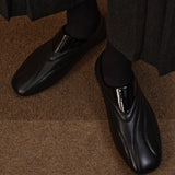 MODEFREAKのカーフスキンウェーブレザーシューズ mf3335の画像