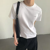 MODEFREAKのシンプルロゴハイネックスリムTシャツ mf3417の画像